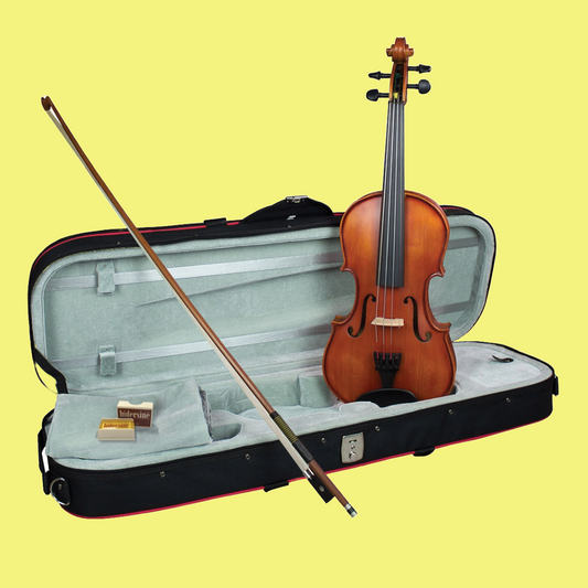 Hidersine Vivente Violin 4/4 Student Outfit with Case, Bow & Rosin (Beginner Violin)