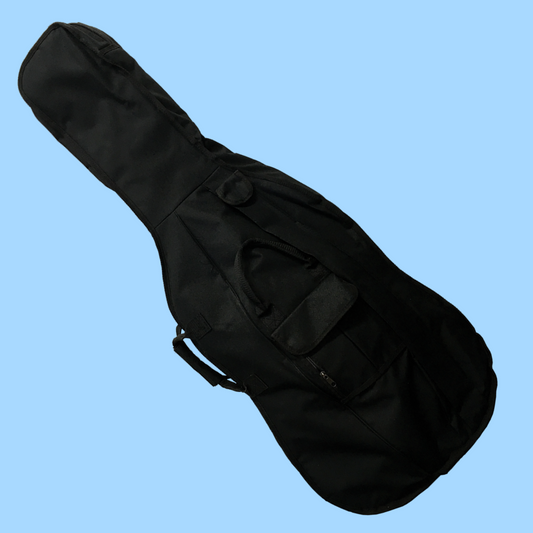 Vivo VCBAG34 10mm Padded Cello Bag with Pockets & Bow Holders - 3/4 Size