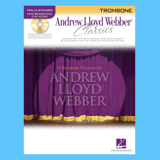 Andrew Lloyd Webber Classics - Trombone Play Along Book/Cd