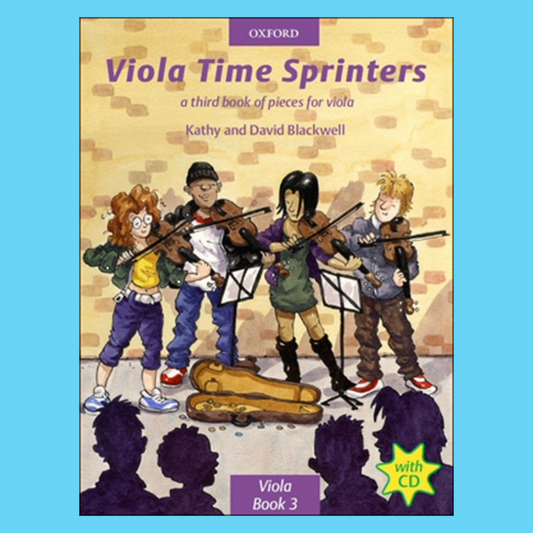 Viola Time Sprinters - Book/Cd (Book 3)