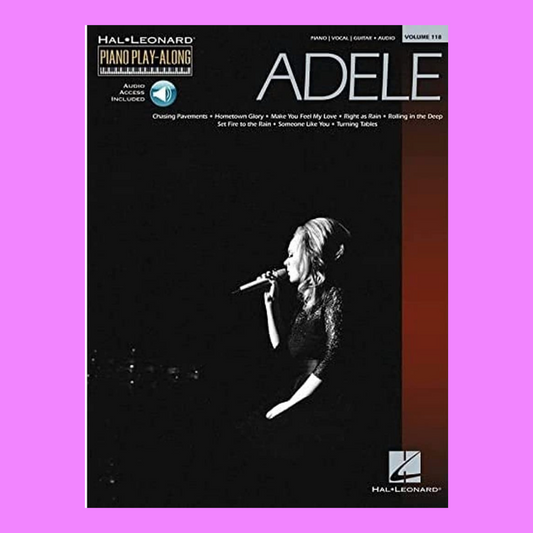 Adele - Piano Play Along Volume 118 Book/Audio