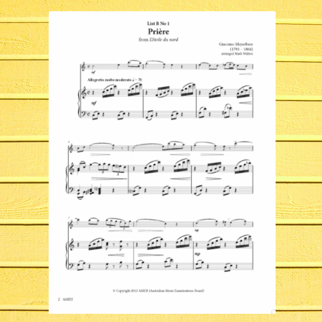 AMEB Flute Series 3 - Grade 2 Book