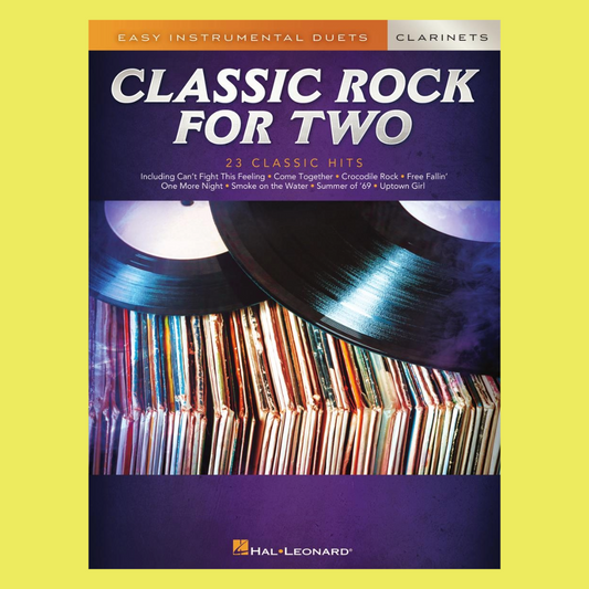 Classic Rock For Two Clarinets - Duet Songbook