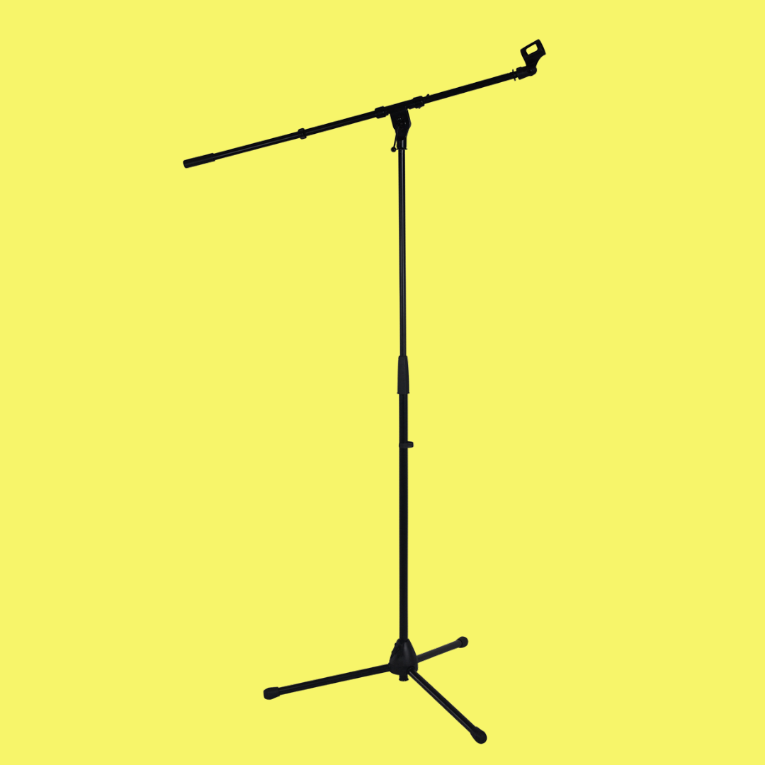 DCM MTL05 Microphone Boom Stand Black with Microphone Clip