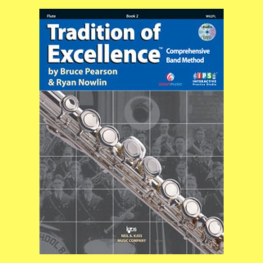 Tradition Of Excellence - Flute Book 2 (Book/Dvd)