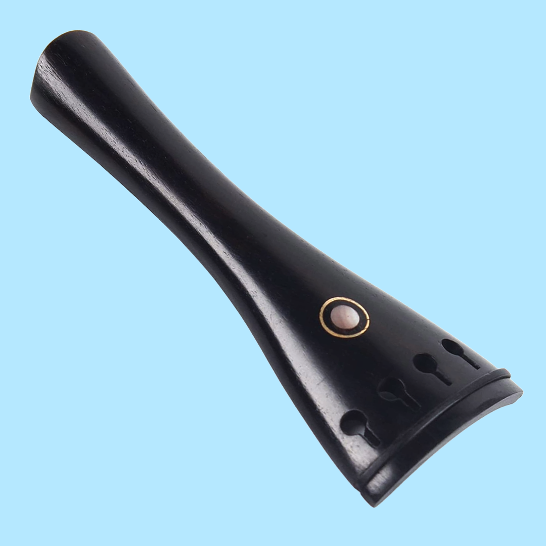 Vivo 4/4 乌木小提琴拉弦板(镶嵌巴黎眼)