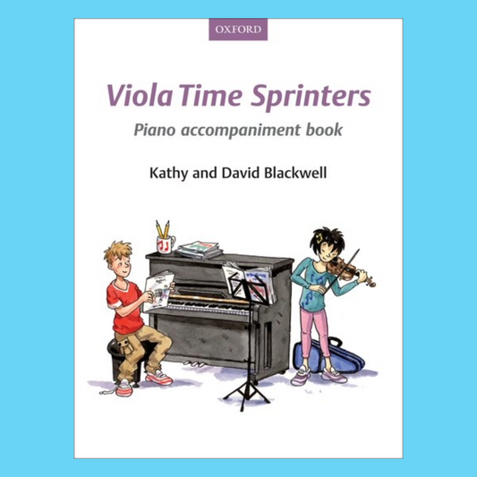 Viola Time Sprinters - Piano Accompaniment Book