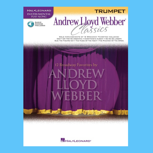 Andrew Lloyd Webber Classics - Trumpet Play Along Book/Ola