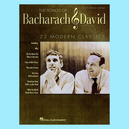 Songs Of Burt Bacharach & Hal David PVG Songbook
