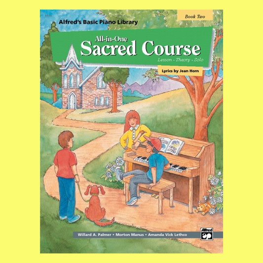 Alfred's Basic Piano Library - All-in-One Sacred Course Book 2