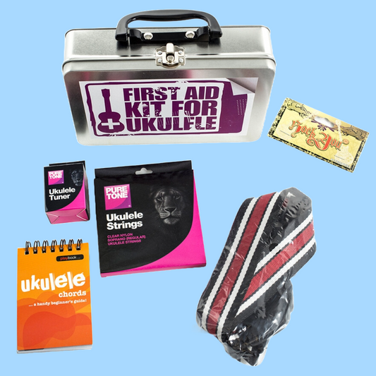 First Aid Kit For Ukulele - Care Products in a Convenient Kit