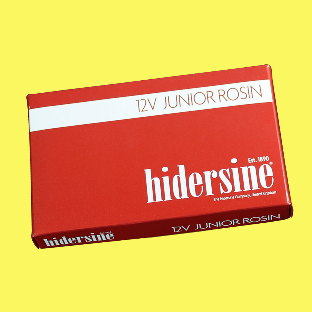 Hidersine Junior Violin Bow Rosin - Light/Junior Size (12V) - For Beginners