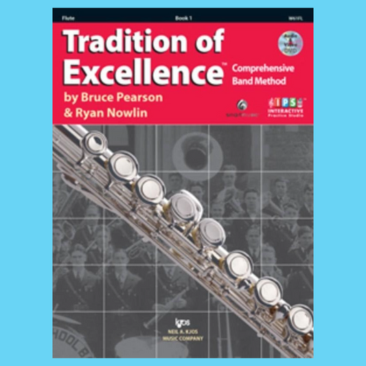 Tradition Of Excellence - Flute Book 1 (Book/Dvd)