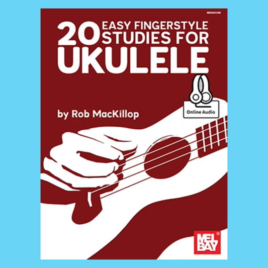 20 Easy Fingerstyle Studies For Ukulele Book/Ola