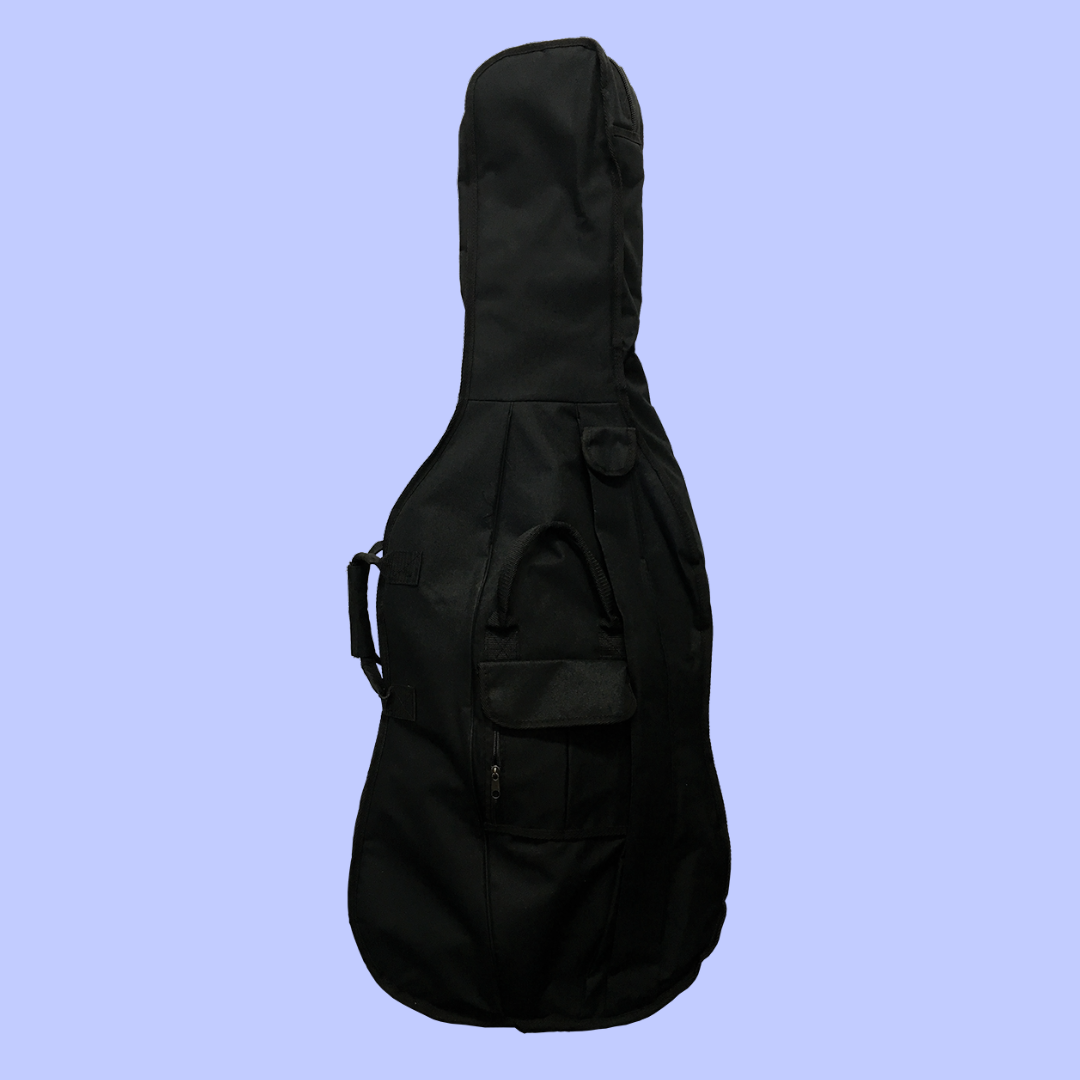 Vivo VCBAG14 大提琴加厚琴包(10mm衬垫,带琴弓架及口袋)- 1/4尺寸