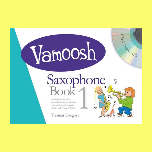 Thomas Gregory - Vamoosh Saxophone Book 1 (Book/Cd)