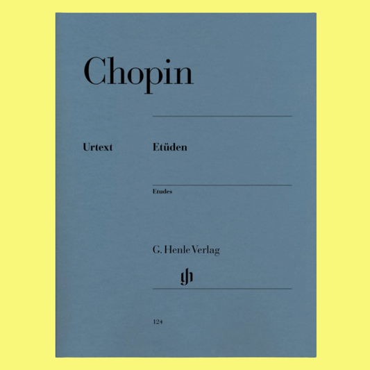 Chopin - Etudes Complete Piano Op 10 and Op 25 Book