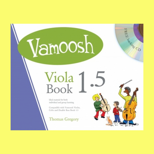 Thomas Gregory - Vamoosh Viola Book 1.5 (Book/Cd)