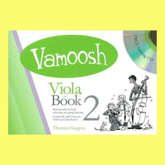 Thomas Gregory - Vamoosh Viola Book 2 (Book/Cd)