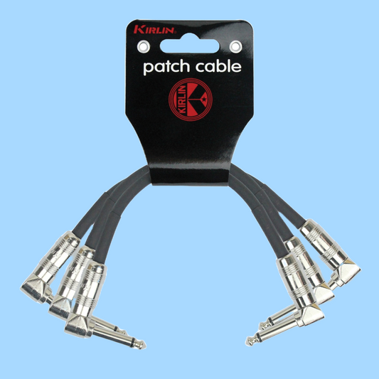 Kirlin KIP3243-1  Patch Cable 1ft (Right Angle- Right Ankle) 3-Pack