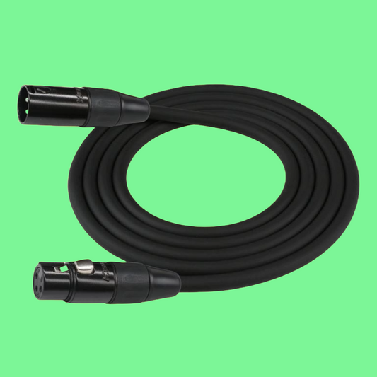 Kirlin KMPC470PBBK-10 Entry 10ft XLR - XLR Microphone Cable