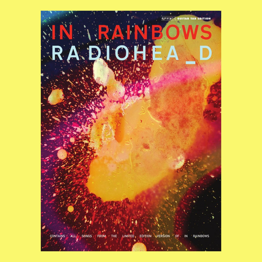Radiohead - In Rainbows Guitar Tab Book