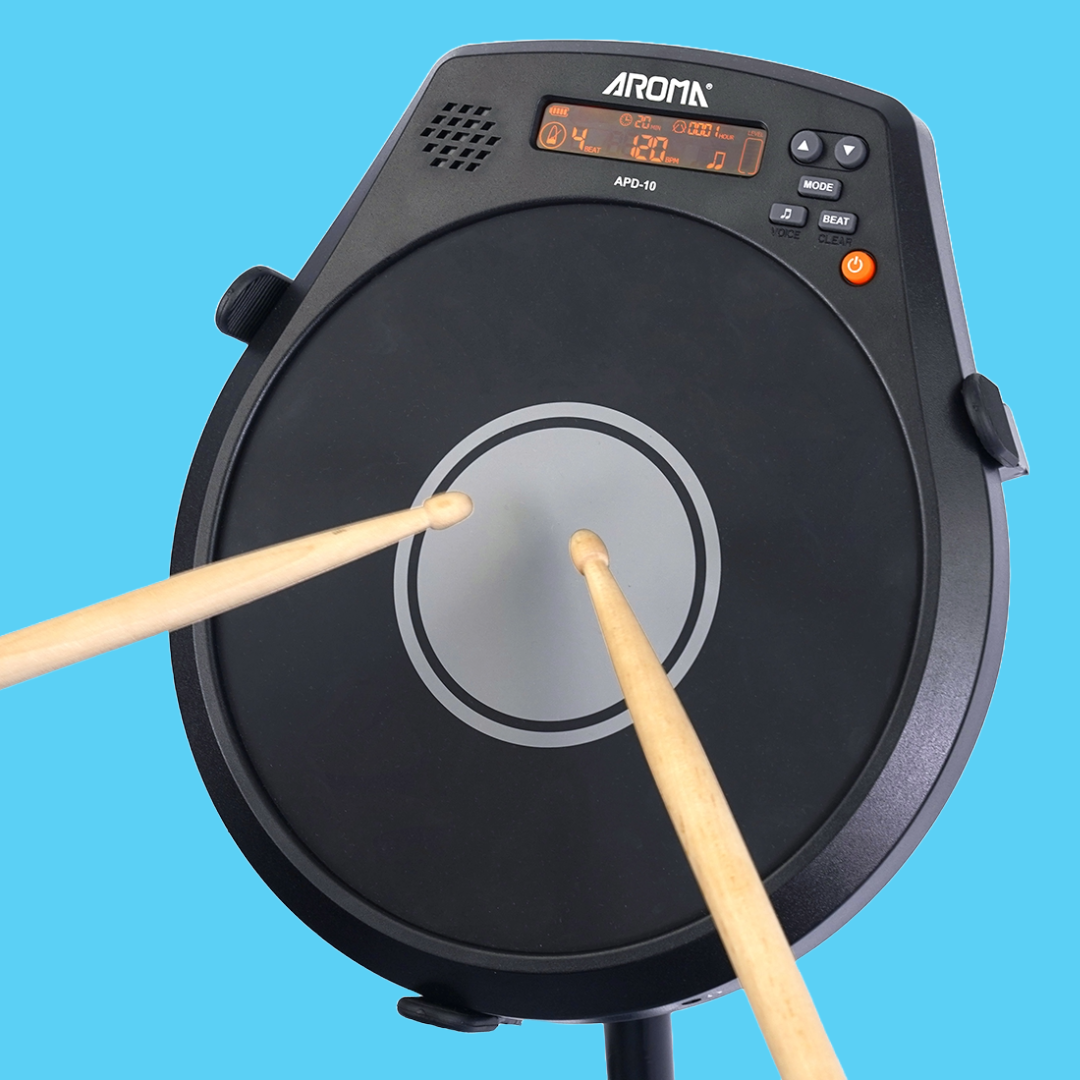 Electronic drum practice online pad