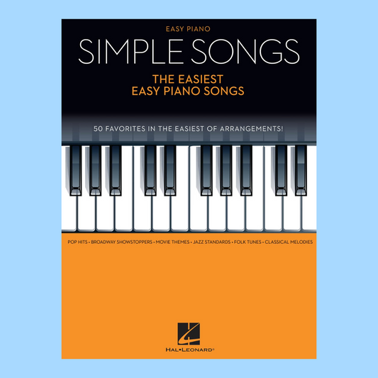 Simple Songs - The Easiest Easy Piano Songs Book