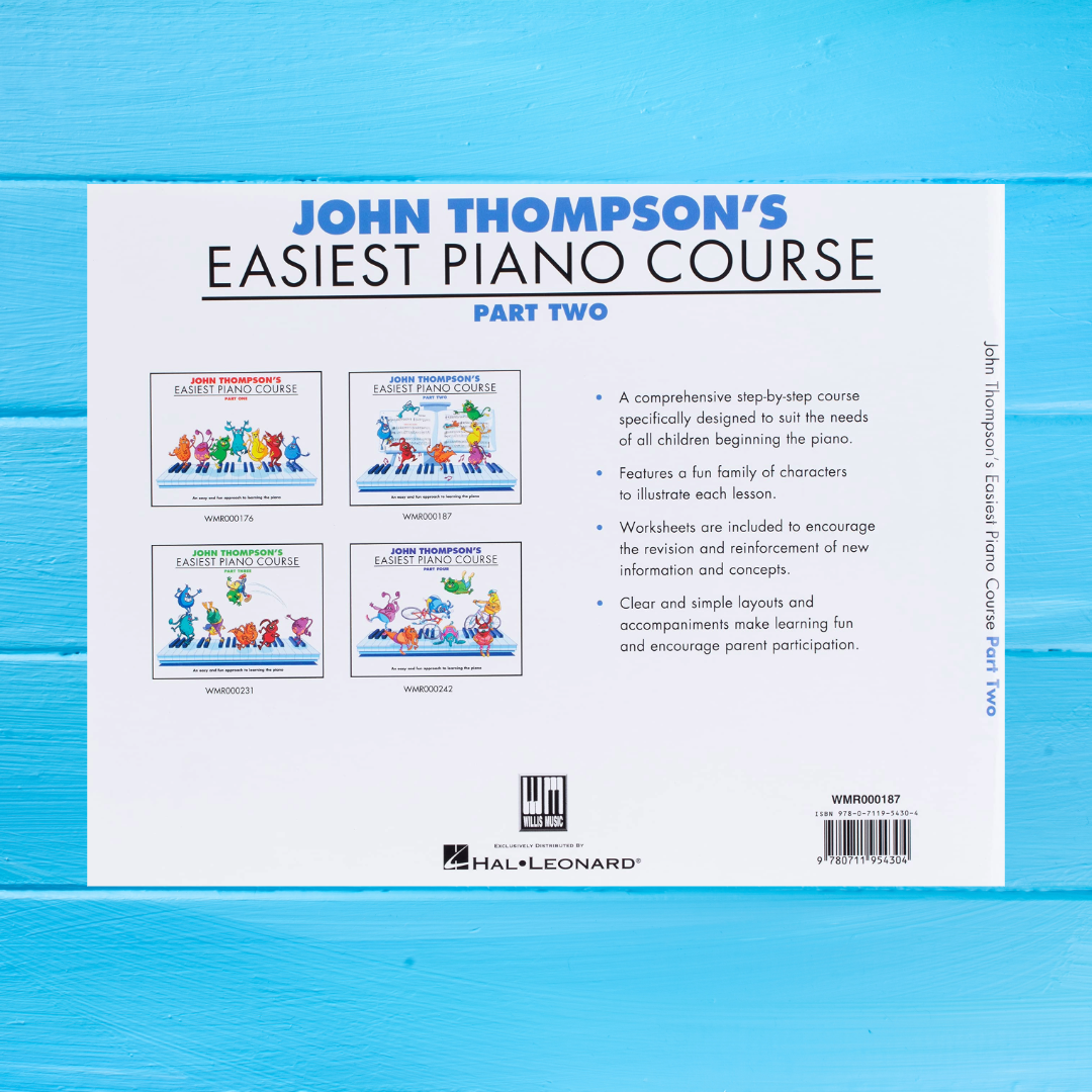 John Thompson's Easiest Piano Course - Beginner Bundle (Books 1-3)