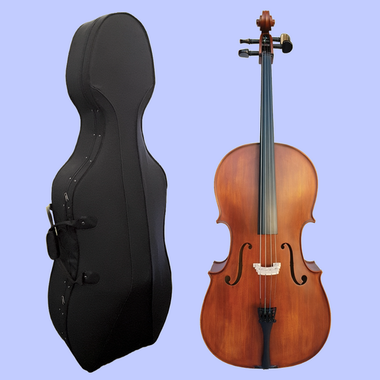 Vivo Student 1/4 Cello Outfit with Bow & Poly-Foam Case (Beginner Cello)