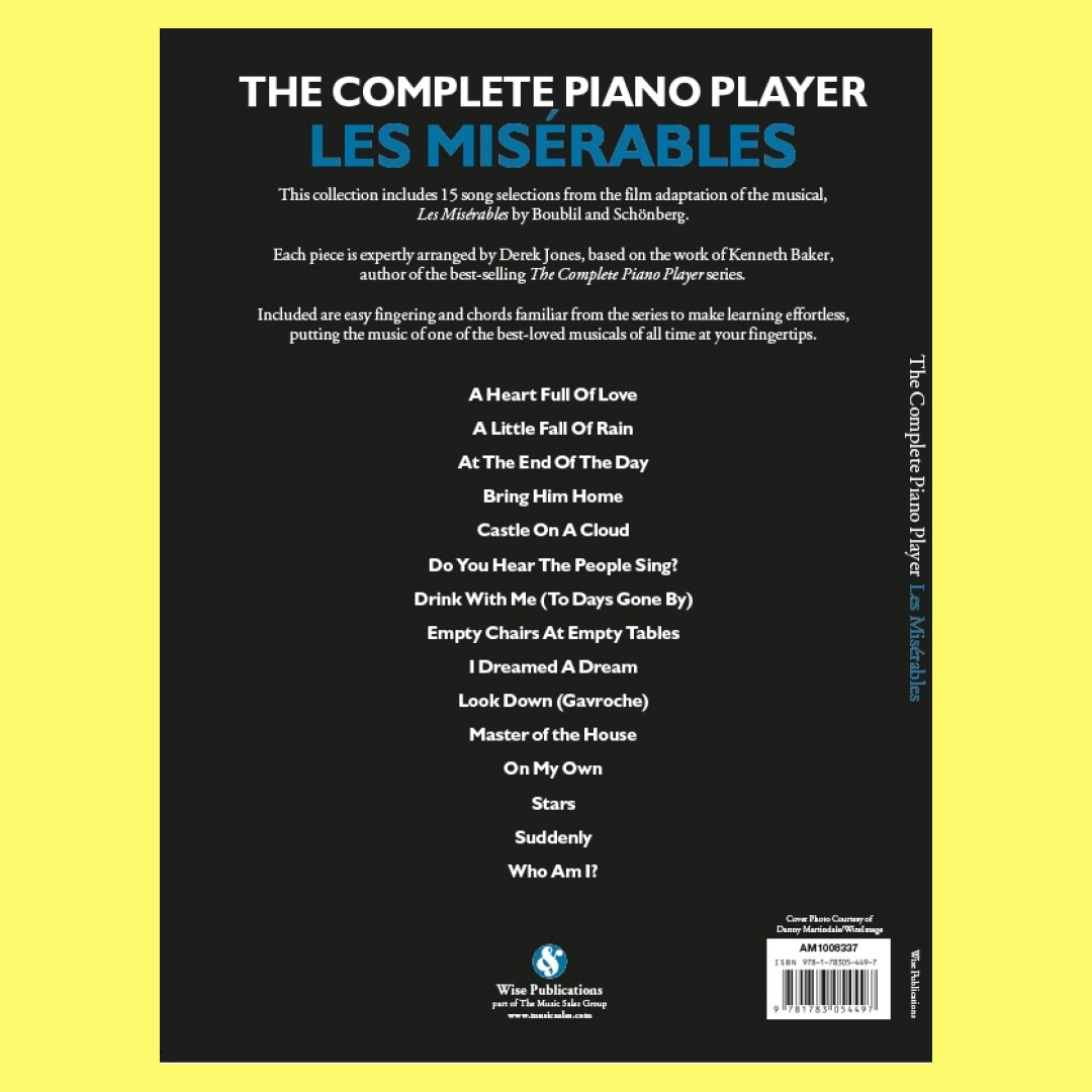 The Complete Piano Player - Les Miserables Songbook