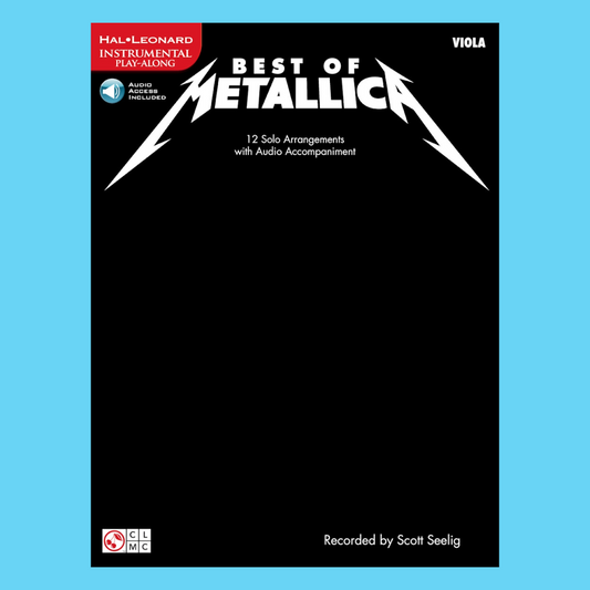 Best Of Metallica For Viola Play Along Book/Ola