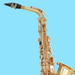 Grassi SAL700 Gold Lacquer School Series Eb Alto Saxophone (Beginner Saxophone)