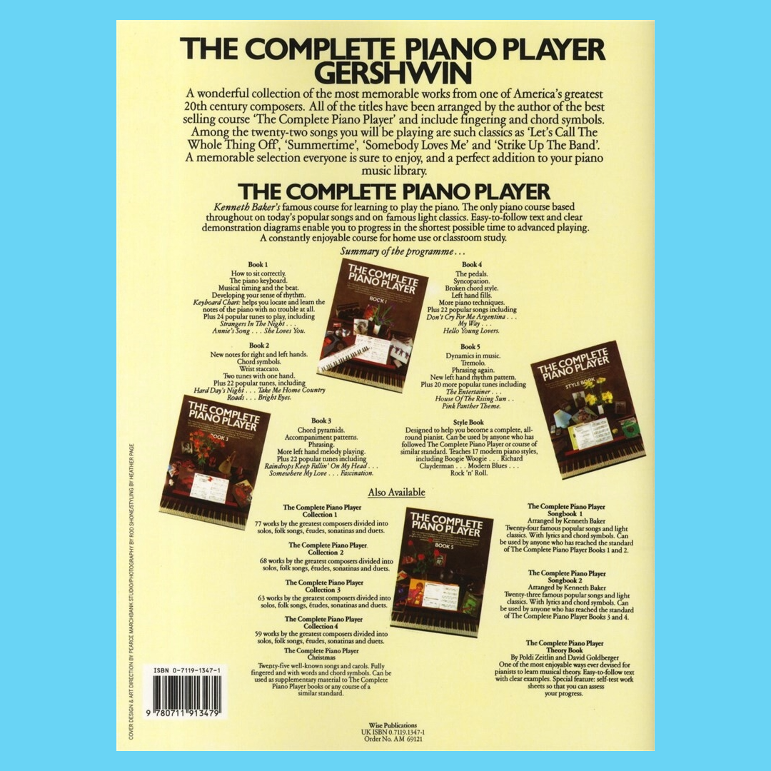 The Complete Piano Player - Gershwin Songbook