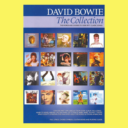 David Bowie - The Collection Lyrics and Chord Book (59 Songs)