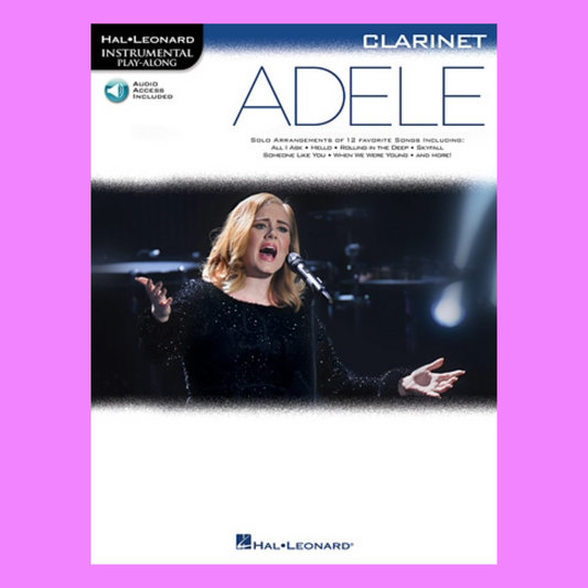 Adele - Play Along Clarinet Book/Ola