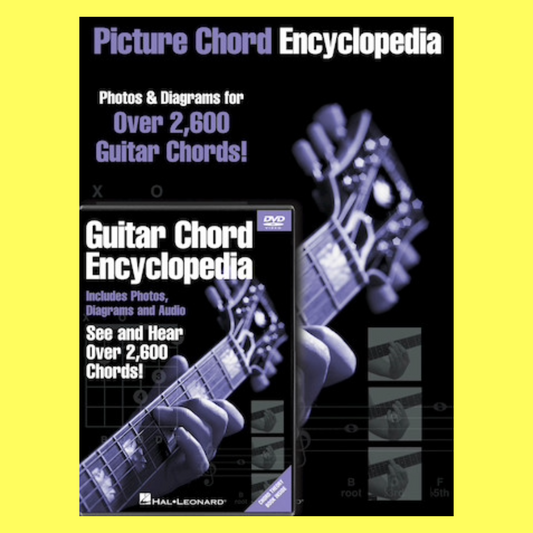 Guitar Picture Chord Encyclopedia Pack (Book and Dvd)