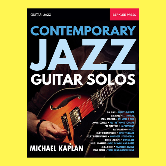 Contemporary Jazz Guitar Solos Book