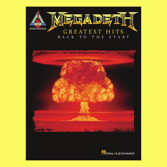Megadeth - Greatest Hits Back To The Start Tab Songbook