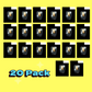 Essential Elements - 20 Pack Economy Band Folder (32.5cm x 36.5cm)