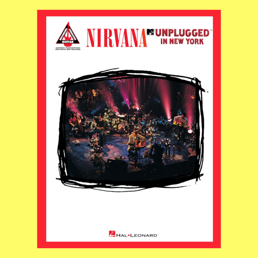 Nirvana Unplugged In New York Guitar Tab Book