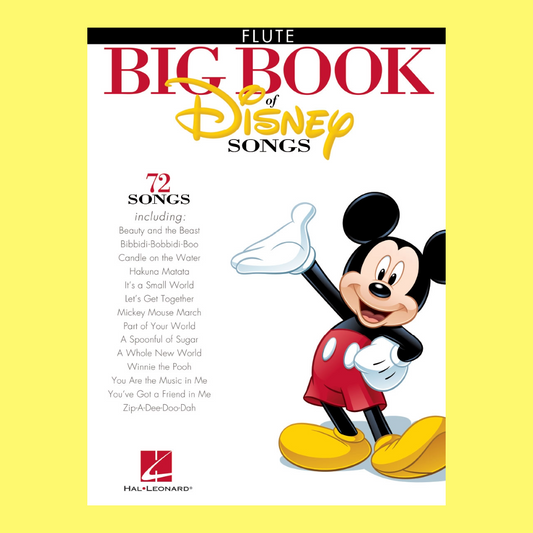 Big Book Of Disney Songs Flute