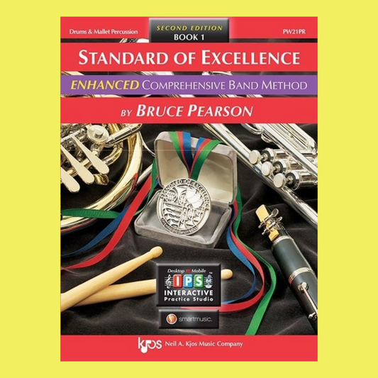 Standard Of Excellence - Drum/Mallets Percussion Book 1 (Book/Ola)