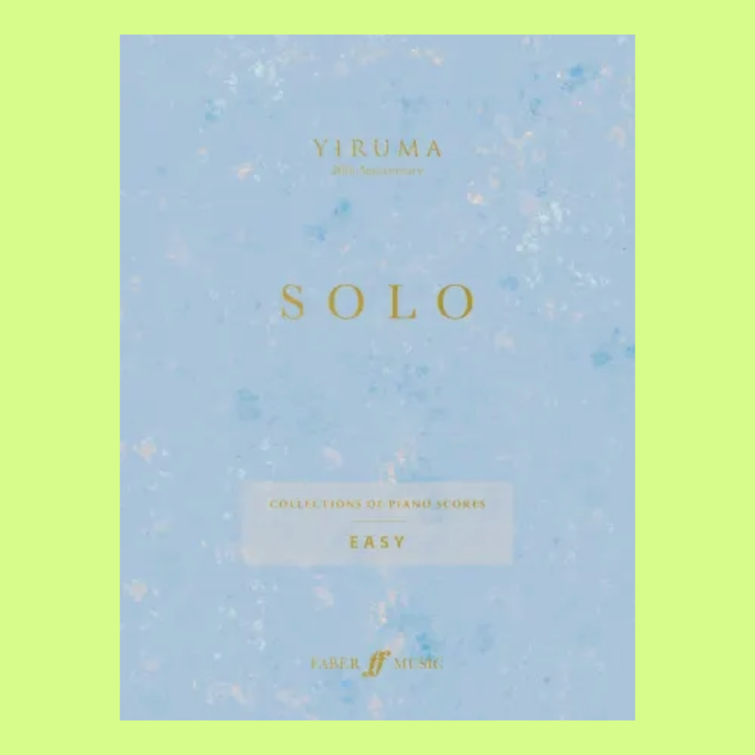 Faber Music - Yiruma Solo Easy Piano Book
