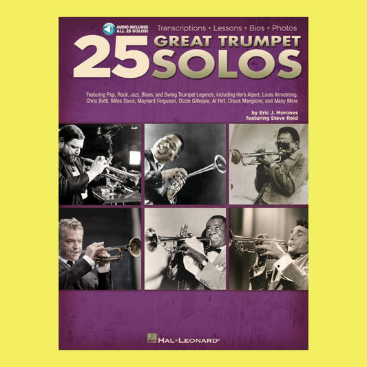 25 Great Trumpet Solos Book/Ola