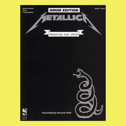 Metallica Black - Drum Edition Book