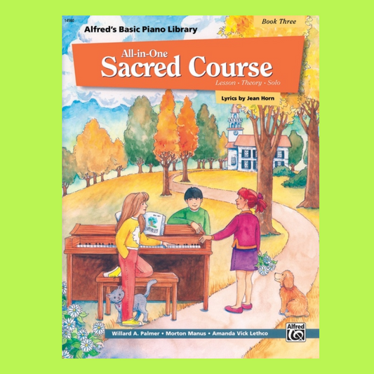 Alfred's Basic Piano Library - All-in-One Sacred Course Book 3