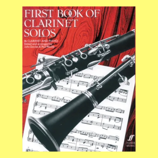 First Book Of Clarinet Solos Book