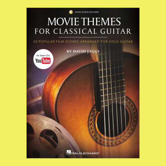 Movie Themes for Classical Guitar Book
