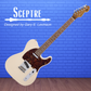 Sceptre Arlington - Standard Single Cutaway Olympic White Electric Guitar